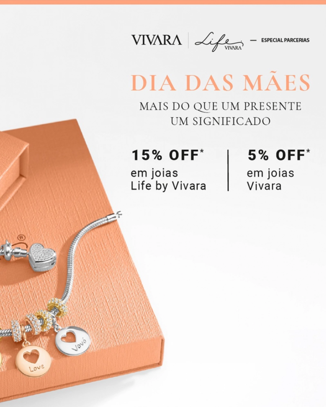 Vivara — até 15% OFF